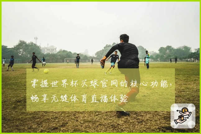 掌握世界杯买球官网的核心功能，畅享无缝体育直播体验